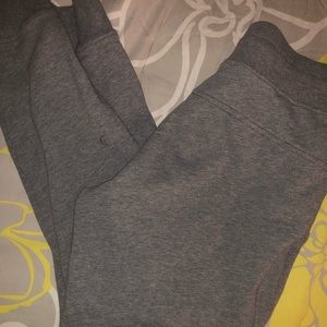 Warm down grey joggers/pants